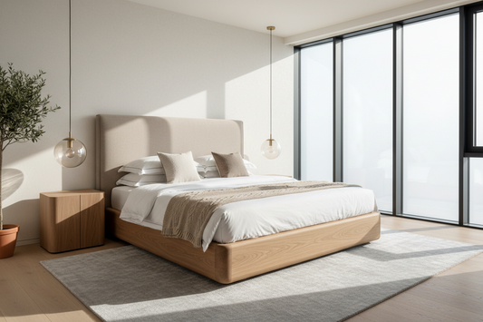 Upholstered Platform Bed