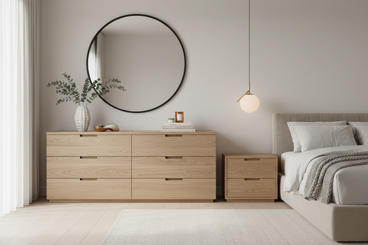 Modern 6-Drawer Dresser