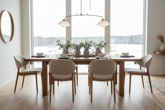 Solid Oak Dining Table