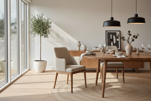Upholstered Dining Chair Set (Set of 2)